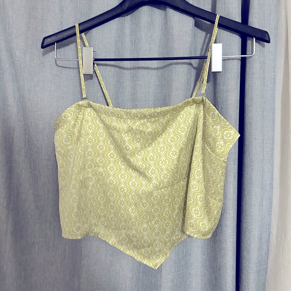 Hollister Green Bandana Top